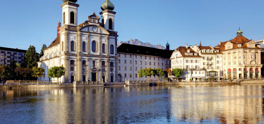 Die Jesuitenkirche in Luzern
